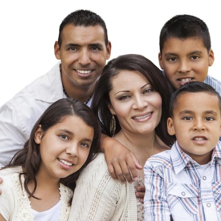 Hispanic family - Familia Hispana